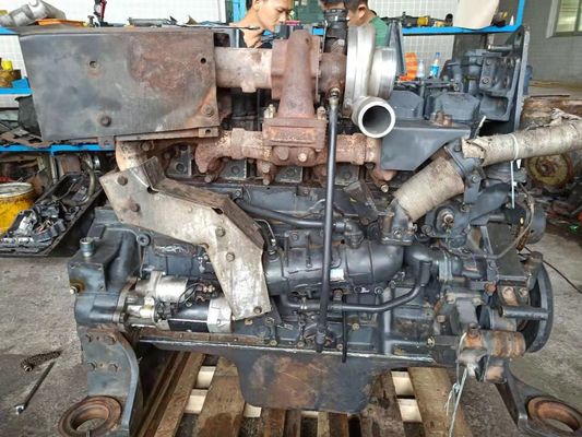 کیفیت  6D125-3 Diesel Used Engine Assembly 850Kg Weight For Excavator Pc450-7 Orginal کارخانه