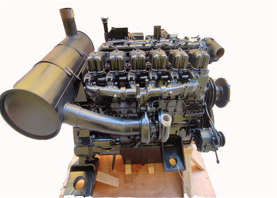 مونتاژ موتور 6D24 برای بیل مکانیکی HD1430 - موتور دیزلی 3 SK480 HD2045