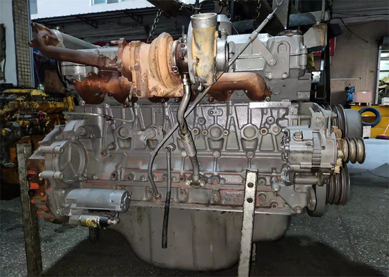 مونتاژ موتور مورد استفاده 6HK1 برای بیل مکانیکی ZX330-3 / خنک کننده الکترونیکی آب SY285C