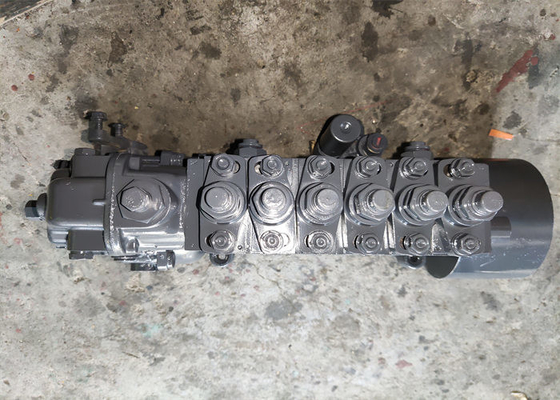 6D125 پمپ تزریق سوخت استفاده شده شش سر پیستون برای بیل مکانیکی PC400-5 D6-11 28 کیلوگرم وزن