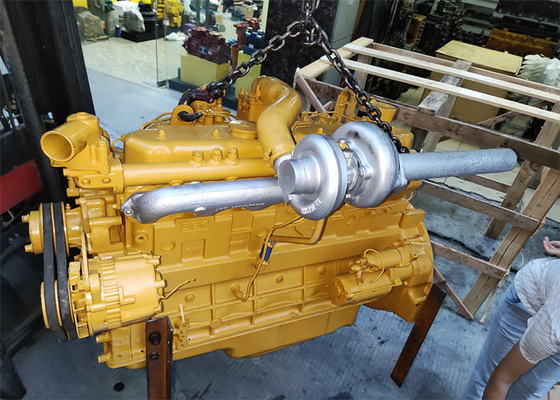 مونتاژ دوم موتور دیزل دستی ، موتور دیزلی 12 سوپاپ S6K برای بیل مکانیکی E200B E320
