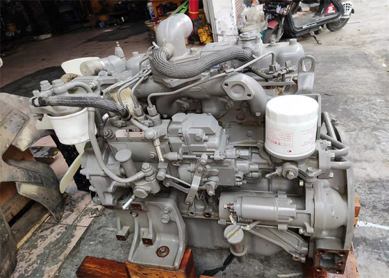 مونتاژ موتور کارکرده دیزلی 4JG1 برای بیل مکانیکی SY55 ZX70 مواد فلزی اصلی