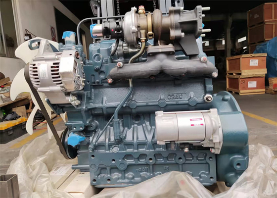 موتور کوبوتا دیزل 41.7 کیلووات، موتور کوبوتا V2403T خنک کننده آب برای بیل مکانیکی PC56-7