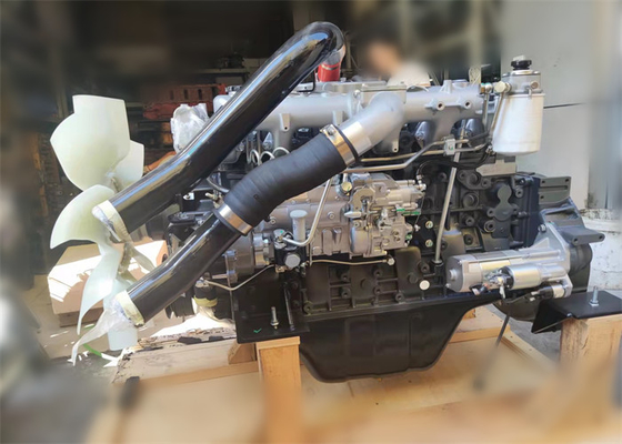 مجموعه موتور دیزل 6 سیلندر 6D34 برای خنک کننده آب بیل مکانیکی SY215-9C SK230-6E
