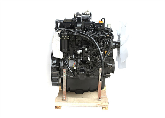 4TNV98T یانمار 4 سیلندر موتور دیزلی آب خنک کننده برای بیل مکانیکی SWE70
